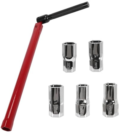 mumisuto Wasserhahnschlüssel, 8–13 mm, Badewannenhahnschlüssel, Wasserhahn, Badezimmer, Rückmutter-Set, verstellbarer Spültisch-Wasserhahnschlüssel für Zuhause, Bad, Waschbecken, Küche, Waschbecken