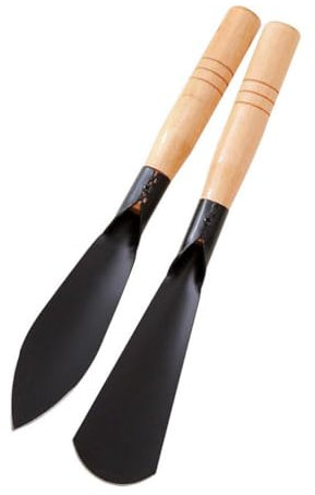 Pala a mano da giardinaggio per diserbo scavare piantare erbe strumento di raccolta mini cazzuola raccoglitore di verdure selvatiche scavatore aglio compatto paletta per terreno coltivatore per aiuole