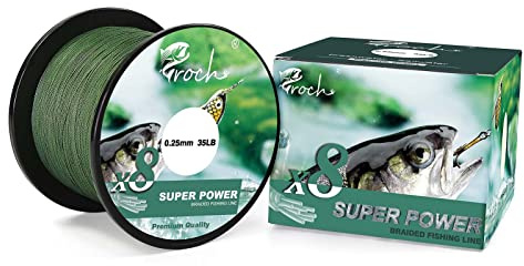 Geflochtene Angelschnur 8Fach 300M/500M/1000M Stark PE Schnur Farbecht 0.1-0.3mm 14-45LB