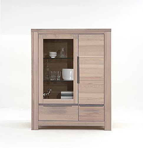 Bornholm Highboard Wildeiche massiv Sonoma (Highboard, massiv geölt)