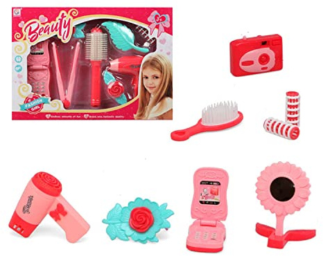 BigBuy Carnival Set de coiffure pour enfants (BigBuy Carnival S1126595) - EAN : 8422259674726