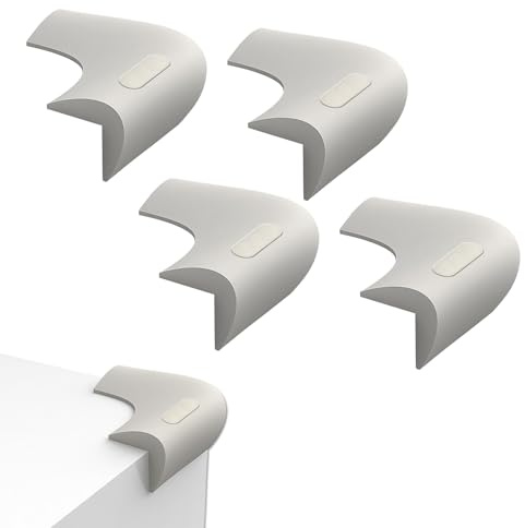 4 L-Förmige Silikon-Antikollisionsecken, Kindersicherheitsstreifen, Tischeckenschutzabdeckung, Sicher Und Kollisionssicher, Geeignet Für Holz, Glas, Metall, Marmor, Zement