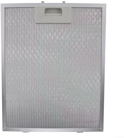 Sileduove Metallfettfilter für Dunstabzugshauben, 400x300mm, Fettfilter mit Metallgitter für Küchenabzugshauben Aluminium-Fettfilter Metall Ersatzfilter für Küchenabzugshauben