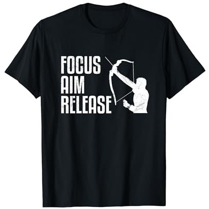 Bogensport, Bogenschütze, Bogenschießen, Pfeil und Bogen T-Shirt