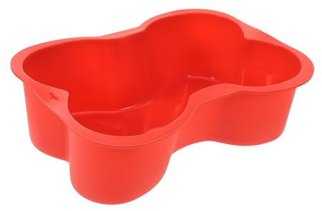 Cabilock Bone Shaped Silicone Cake Mold, Safe DIY Baking Tool Homemade Bread Desserts Mould, Easy Release and Clean for Cakes Chocolates Puddings