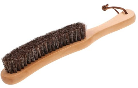 BESPORTBLE Rosshaarbürste Holzgriff Fusselbürste Reinigungsbürste Für Kleidung Möbel Tierhaarentferner Empfindliche Textilien Für Anzüge Mäntel Sitzbezüge