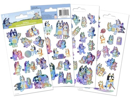 Bluey Holographic Stickers Pack