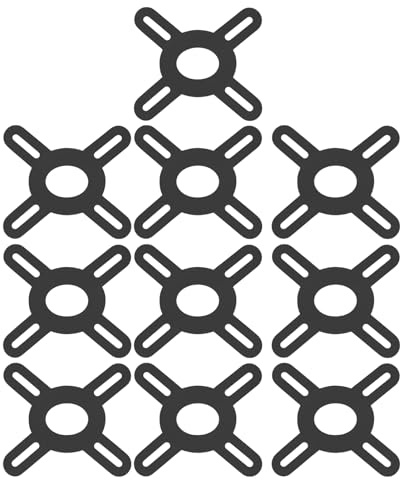Bendaggio Kinesiologico pretagliato per il ginocchio - Patch muscolari elastica,Set di 10 toppe impermeabili per arrampicata e di supporto articolare