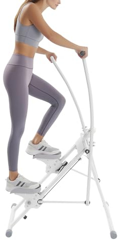 Donened - Klettermaschine, Treppensteiger Crosstrainer, Treppensteiger für Heim-Fitnessübungen, Vertikale Klettermaschine für Ganzkörpertraining, bis Tragkraft 100kg