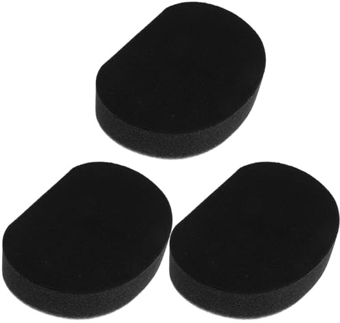 MAGICLULU Esponja para Lavar Coches 3piezas Negra de Esponja Absorbente para Limpieza Exterior del Coche Absorción de Agua y Suciedad