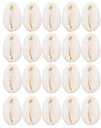 SOIMISS 40 Stück Spiralschale Perlen Anhänger Strand Muscheln Kauri für DIY Handwerk Schmuckherstellung Zubehör