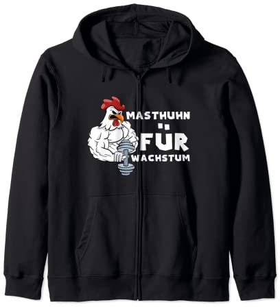 Kraftsport Fitness Bodybuilding Masthuhn für Wachstum Kapuzenjacke