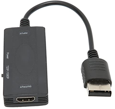 KIMISS Cable Dreamcast pour Dreamcast, Convertisseur D'interface HD Dreamcast vers Câble Multimédia pour Console DC