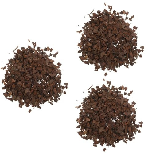 TOYANDONA 3stücke DIY Baumrinde Modellmaterial Für Sandtischdekoration Handgemachte Landschaftsaccessoires Natürliche Rinde Für Miniaturmodelle Für Modellbahn Terrarium Und Garten