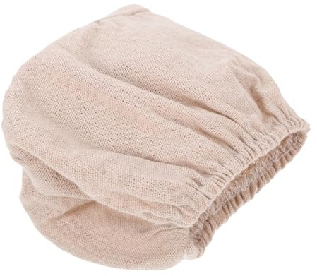 Didiseaon Baking Accessory Basket and for Professional and Home Bakers Oval Bread Liner Cover Made of Cotton Linen, Easy to Clean Designed to Maintain Dough Shape