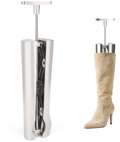 Cast Aluminum Combination Boot Instep & Shaft Stretcher-Sturdy, Durable & Easy to Use; Boot Calf Stretcher Is Suitable for Various Types Of Boots, Relieving Tension In The Calf & Ankle Areas