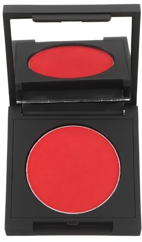 NIYANGLE Sombra de Ojos en Polvo Mineral Monocromática para Mejillas y Párpados Color Luminoso y Versátil Adecuado para Cosplay y Maquillaje Escénico Profesional