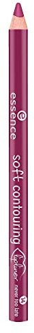 essence soft contouring lipliner, Lip Pencil, Lippenkonturenstift, Nr. 14 never too late, violett, matt, vegan, Nanopartikel frei, entspricht unserem CLEAN BEAUTY Standard (1,2g)