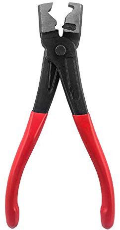 QWORK® Hose Clamp Pliers, Car Hose Clamp CV Boot Clamp Pliers Clic & Clic-R Type Collar Clamp for Most Cars