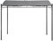 BENEFFITO LEGZIRA - Pérgola de Acero a la Pared - Lona de poliéster Resistente al Agua y a los Rayos UV con arañazos - Gris - 3x2.5M