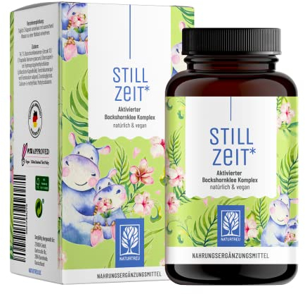 NATURTREU® Bockshornklee Kapseln vegan & aktiviert - Bockshornklee Komplex speziell für stillende Mütter
