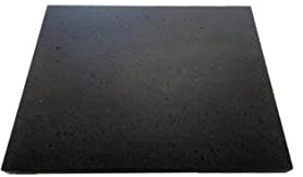 Piedra volcánica Etnea – Ollar plancha lisa para pizza, carne, verduras – Medidas a elegir (30 x 25)