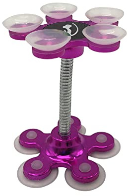 Pirox Wonky Monkey – Supporto snodato per smartphone, 10 ventose, rosa