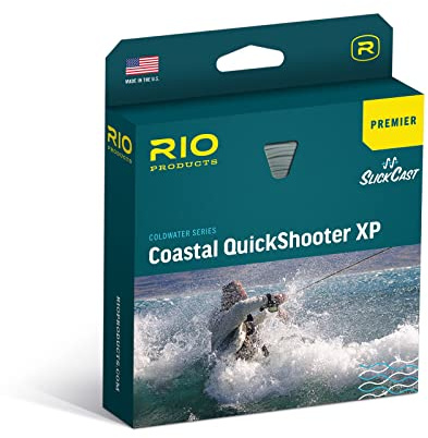RIO Products Premier Coastal QuickShooter XP Salzwasser Fliegenschnur, Coldwater Serie, WF8I