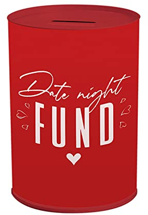 Tech Island Money Box, Cash Box, Money Tin, Valentine Money Box, Coin Box, Cash Saving Tin, Birthday Money, Holiday & Christmas, Valentine Party Fund