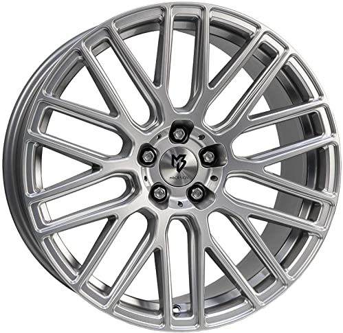 MB Design Felge KV4 10.0Jx22 ET42 5x127 Silber kompatibel mit Jeep Grand Cherokee