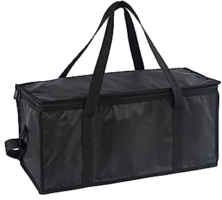 Morbuy Multifunktionale Kühltasche, Langlebige 40L Lunchtasche, Kühltasche Faltbar Kühltaschen für Reisen, Strand, Reise, BBQ, Auto, Camping (40L,Schwarz)