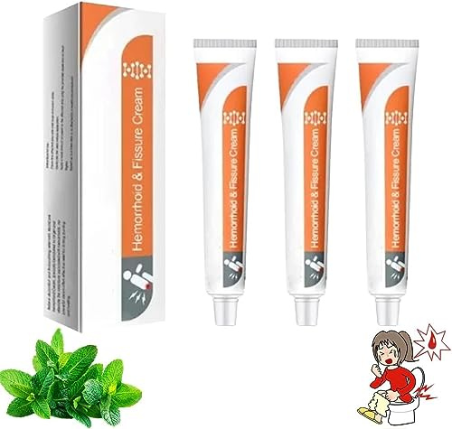 Proctrex Hämorrhoiden- und Fissurencreme, schnelle Linderung, Hämorrhoidencreme, natürliche Kräuter-Intensiv-Hämorrhoidencreme, Analfissurenlinderungscreme, Hämorrhoidenlinderung