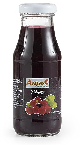 Aran-C - Bevanda al succo di Mirtillo - 12 bottiglie da 200 ml