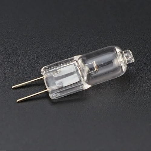 WYLIELAMSH Halogen Leuchtmittel 10PCS G4 6V Mikroskop Lampe Beleuchtung Halogenlampe Blase G4 Glühbirnen Halogenlampen,20W