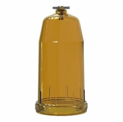Filtro Benzina 496-5 Elemento Filtrante Per Serbatoio Carburante E Sostituzione Della Vaschetta Per Diesel E Benzina Assorbe Acqua 17 Micron Con Foglio Protettivo Filtro carburante(Filter Bowl)