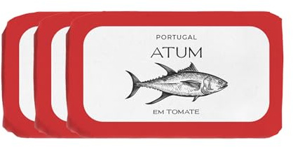 Feinkost Machado Thunfisch in Tomatensoße 3er Pack – Portugiesische Delikatesse in Sauce | Hochwertige Fischkonserve aus Portugal | Ideal für Salate, Pasta & Snacks