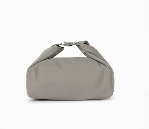 GRFELI Isolierte Lunchtasche,japanische Bento-Tasche, wasserdichte Kühltasche, Rollverschluss-Design ideal für unterwegs, Wasserabweisende Innenfläche | hält Lebensmittel kühl (Khaki)