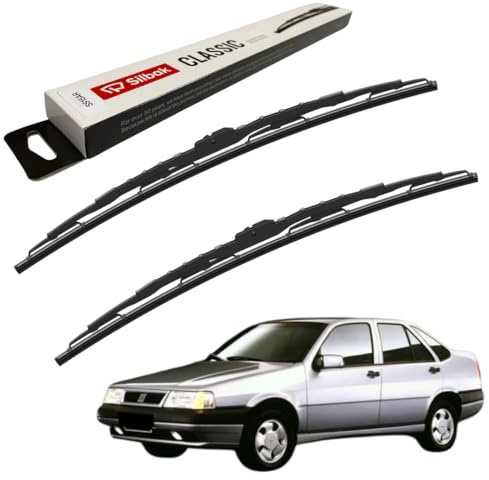 Silbak Windscreen Wipers, fits for FIAT TEMPRA (02/1990-12/1998) Front Wiper Blades, 500mm