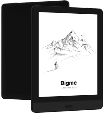 Bigme E-Ink Tablet 6-inch book reader with e-paper display and adjustable brightness lights