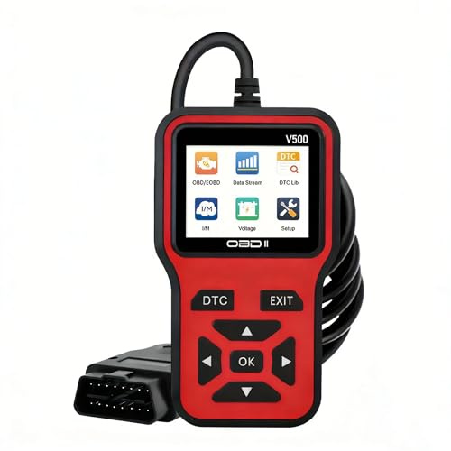 REBPUE V500 OBD2 Máquina de Diagnosis para Opel/Vauxhall Agila 2000-2008 2009 2010 2012 2013 2014 Coche Lector de Códigos de Error del Motor, Escáner Automotriz