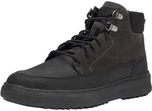 Geox Herr U Cervino ankelboots, Black Graphite, 43 EU