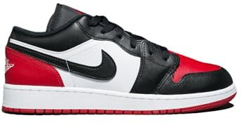 AIR JORDAN 1 Low GS 'Bred Toe' 553560-161 37.5