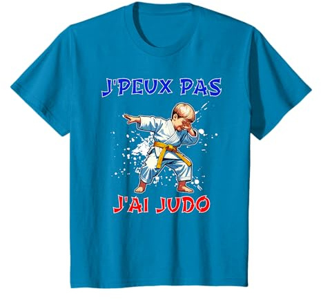 J´Peux Pas J'Ai Judo Judoka Enfant Garçon Jeune Fils Petit T-Shirt