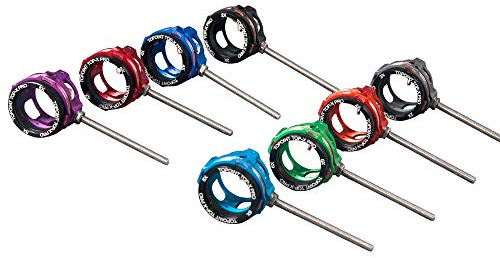 Poearcus Bogenschießen Recurve Bow Sight 2x/4x/6x/8x Vergrößerung Bogen Sehenswürdigkeiten Single Pin Sight 0.019“ Fiber Optical 1 Pin Sight für Jagdbogen Targeting Bow Sight Zubehör (Rot, 6X)