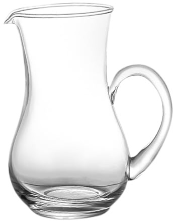Cabilock Séparateur de Bouteilles D'alcool Élégant et Pratique 500ml en Verre Carafe Distributeur de Vin Simple Bec Verseur Automatique pour Maison