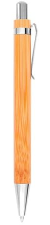 GFD IKEDA 200 Penne Personalizzate con Scritta e Logo - Penna Ecologica in Bamboo con Incisione solo Testo, Idea Personalizzabile Ufficio, Inaugurazioni, Fiere, Gadget Promozionali (100 Penne)
