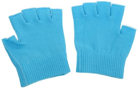 Guantes Hidratantes para Manos Secas con Gel, 1 Par | Punto y Gel, Uso Versátil en Oficina y Hogar, Compatibles con Pantalla Táctil