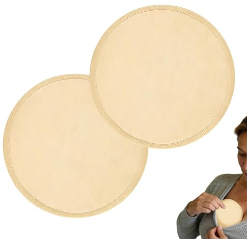 Still-Einlagen 2 Stück Stillhütchen für den Wochenbett-Schutz | Milch-Einlagen für die Mutterschaft, zu Hause, auf Reisen, im Beruf, beim Sport und in der Freizeit