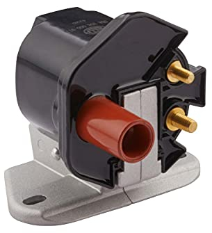 HELLA 5DA 358 000-911 Bobina de encendido - 12V - 2polos - Bobina de encendido al distribuidor - atornillado