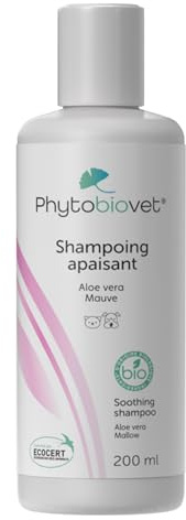 MP Labo Phytobiovet® beruhigendes Bio-Shampoo für Hunde und Katzen, mit Aloe Vera und Mauve